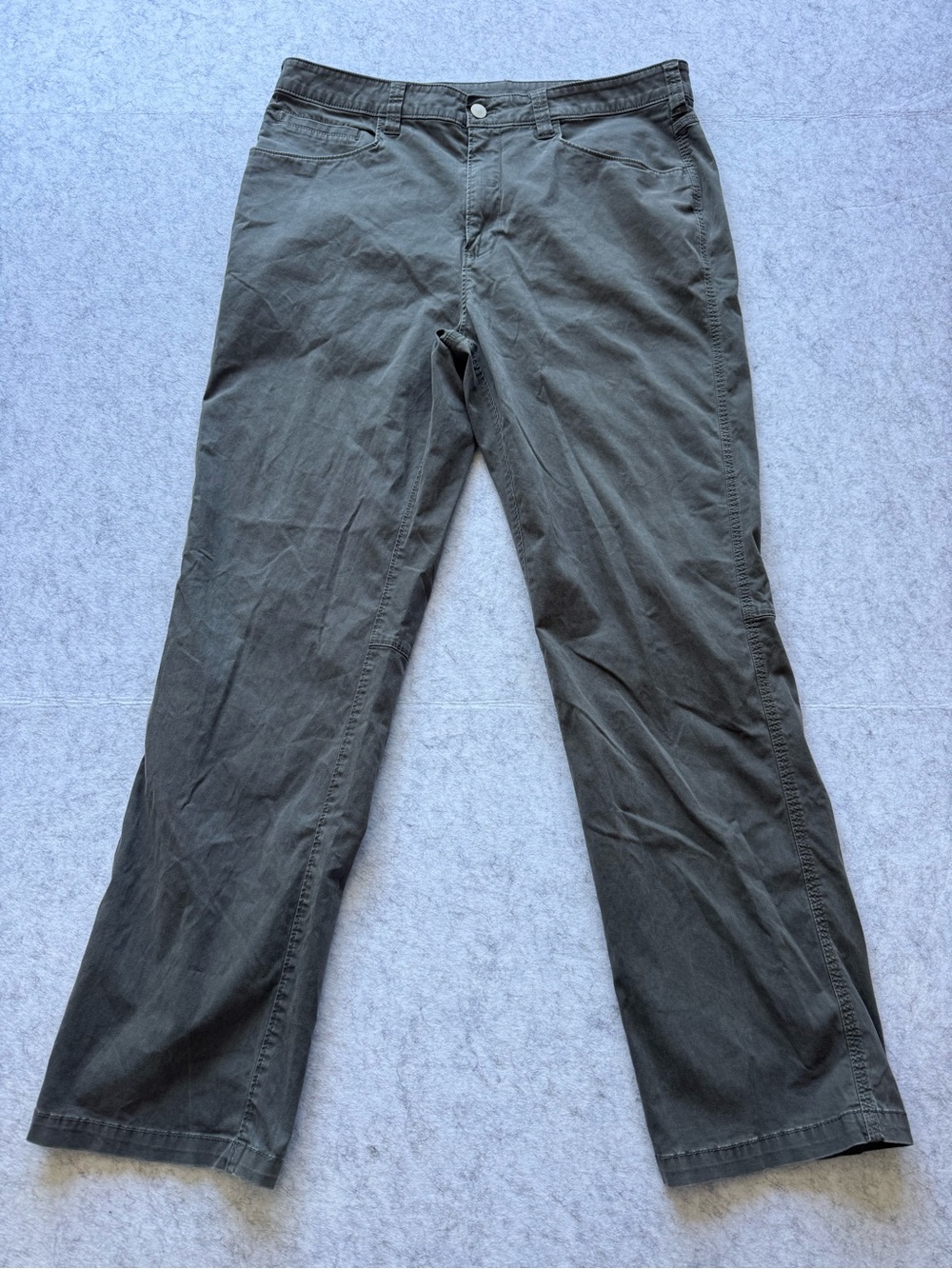 Alpine Design Modern Fit Gray Stretch Casual Pants Men’s 36x30